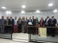 Conselho Regional de Contabilidade do Estado do Rio de Janeiro recebe Moção de Aplausos da Câmara Municipal de Quissamã.